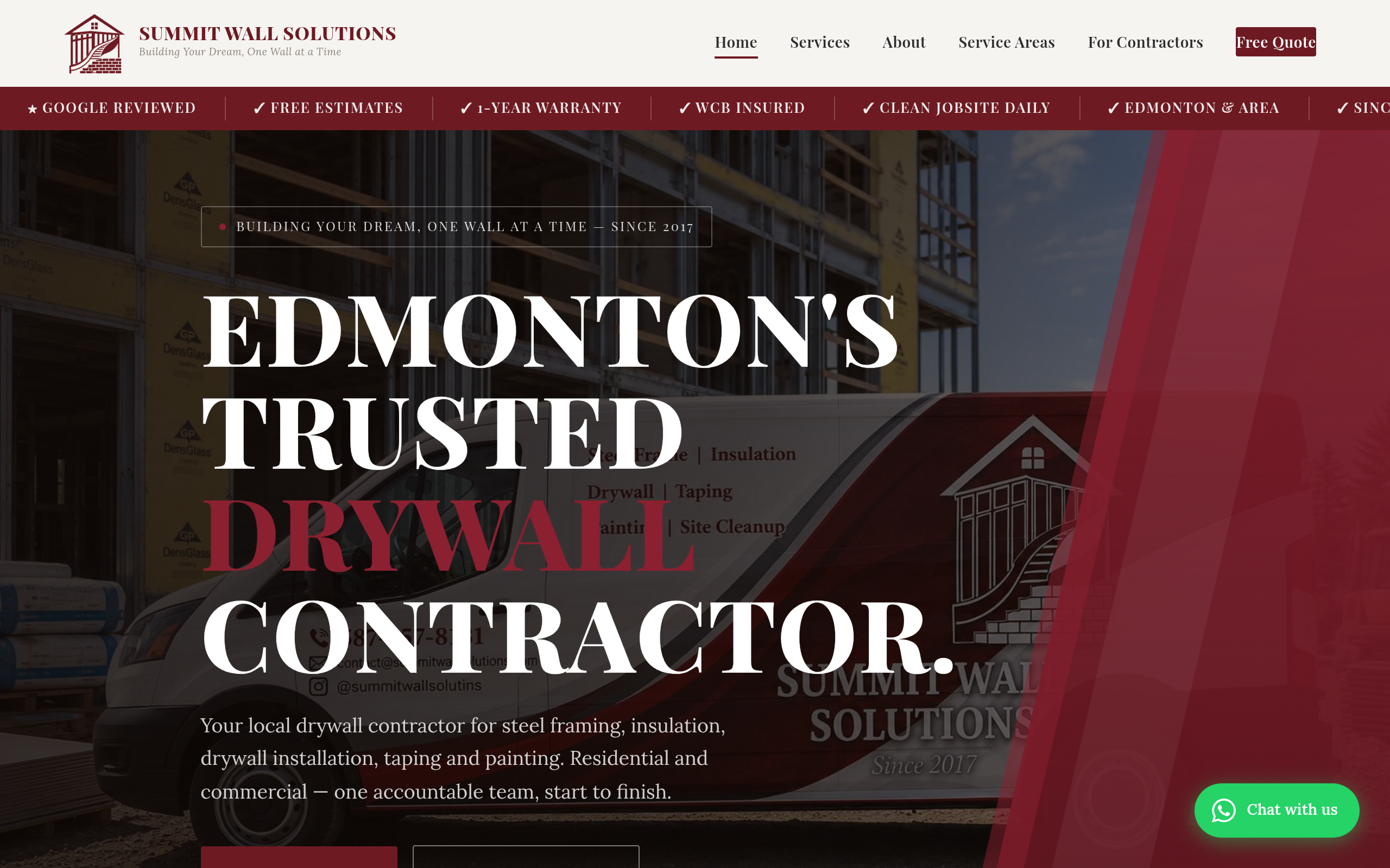 Edmonton's Trusted Drywall & Renovation Contractor